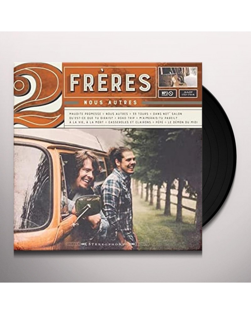 2 FRERES Nous Autres Vinyl Record $9.16 Vinyl