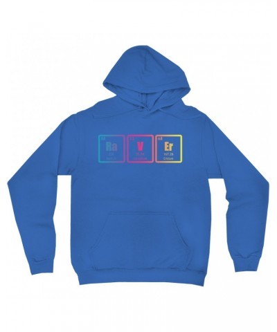 Music Life Hoodie | Raver Periodic Table Ombre Design Hoodie $13.82 Sweatshirts