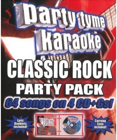 Party Tyme Karaoke Classic Rock Party Pack (4 CD)(64-Song Party Pack) CD $14.65 CD