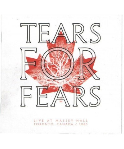 Tears For Fears LIVE AT MASSEY HALL CD $12.69 CD