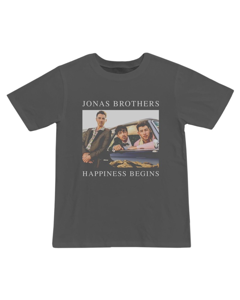 Jonas Brothers HAPPINESS BEGINS GREY WOMEN'S TEE $7.34 Shirts