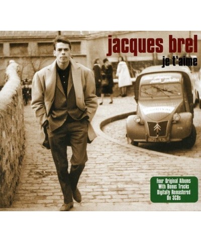 Jacques Brel JE TAIME CD $7.85 CD