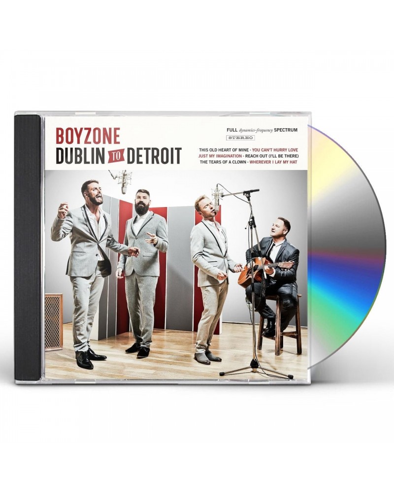 Boyzone DUBLIN TO DETROIT CD $8.57 CD