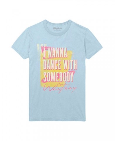 Whitney Houston I Wanna Dance Geometry T-Shirt $11.03 Shirts