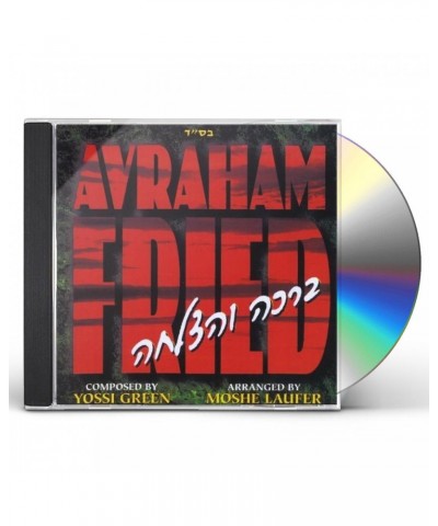Avraham Fried BROCHA V'HATZLOCHA CD $10.10 CD