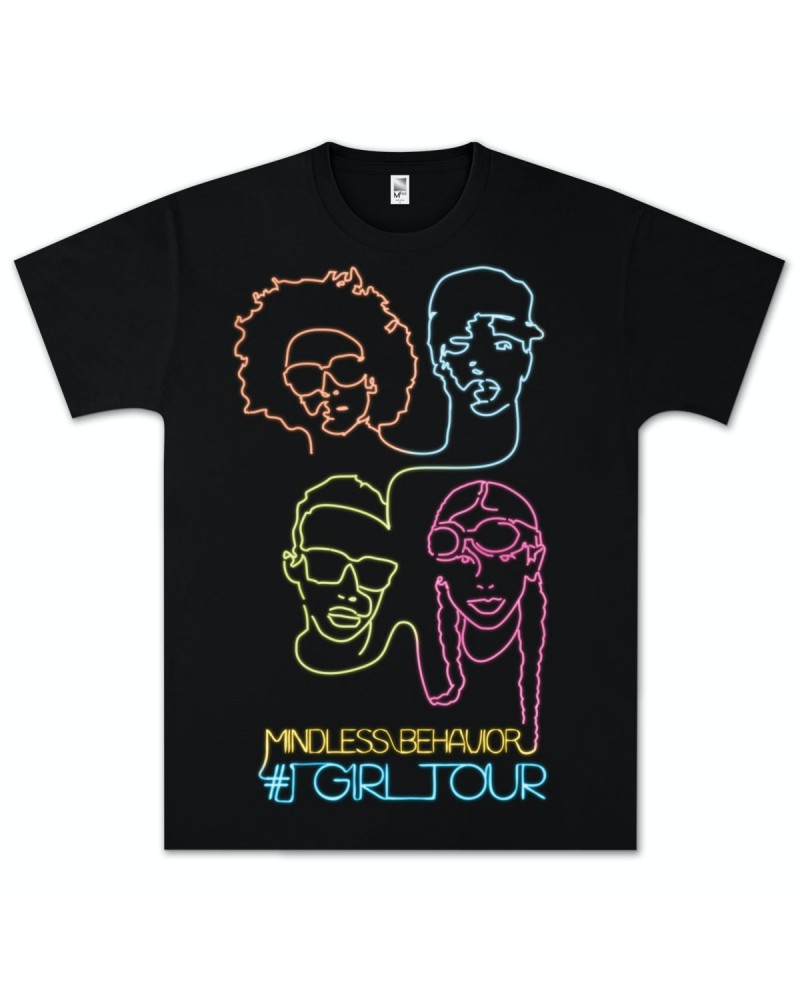 Mindless Behavior Neon Lights T-Shirt $14.48 Shirts