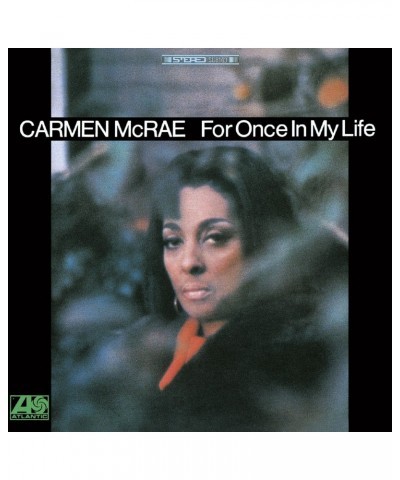 Carmen McRae FOR ONCE IN MY LIFE CD $11.96 CD