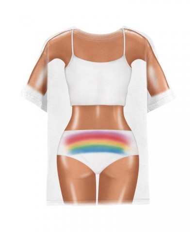 Mariah Carey Mariah Rainbow Body Tee $4.30 Shirts