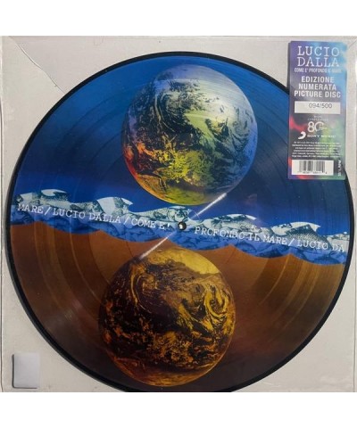 Lucio Dalla COME E PROFONDO IL MARE Vinyl Record $8.39 Vinyl