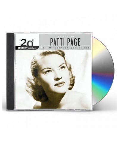 Patti Page 20TH CENTURY MASTERS: MILLENNIUM COLLECTION CD $19.65 CD