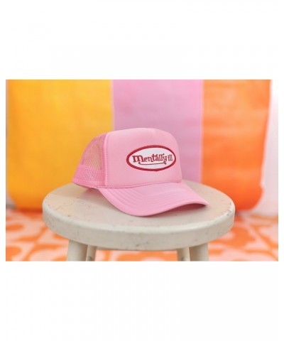 Aryia Mentally Ill Trucker Hat (Pink) $3.89 Hats