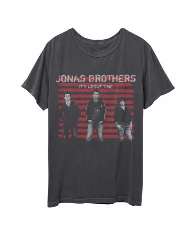 Jonas Brothers IT'S ABOUT TIME ALBUM THROWBACK TEE $11.04 Shirts