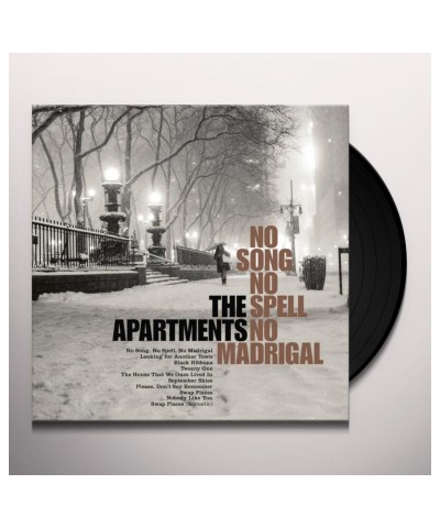 The Apartments NO SONG NO SPELL NO MADRIGAL Vinyl Record $8.92 Vinyl