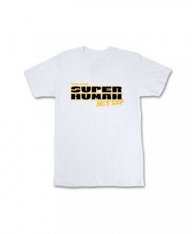 NCT 127 Superhuman Short sleeve White T-Shirt $10.57 Shirts