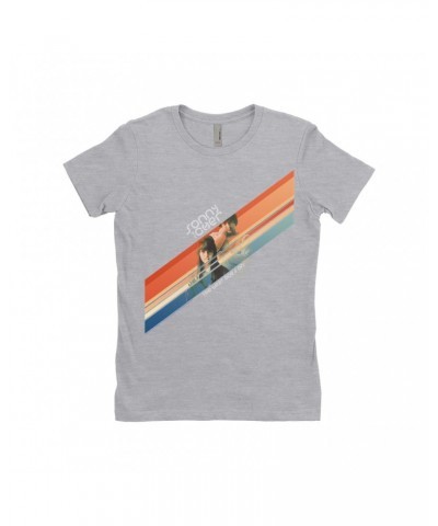 Sonny & Cher Ladies' Boyfriend T-Shirt | The Beat Goes On Retro Stripes Shirt $6.23 Shirts