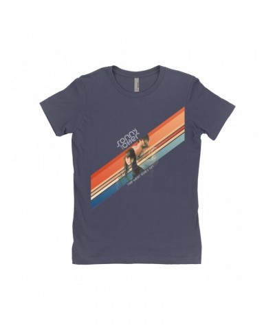 Sonny & Cher Ladies' Boyfriend T-Shirt | The Beat Goes On Retro Stripes Shirt $6.23 Shirts