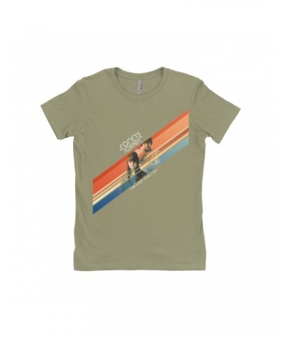 Sonny & Cher Ladies' Boyfriend T-Shirt | The Beat Goes On Retro Stripes Shirt $6.23 Shirts