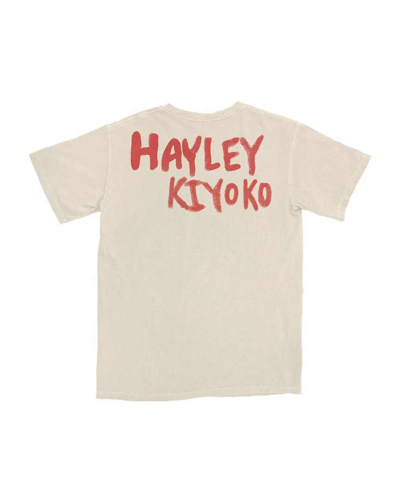 Hayley Kiyoko I'm Too Sensitive Natural T-Shirt $14.09 Shirts