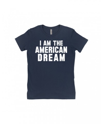 Britney Spears Ladies' Boyfriend T-Shirt | I Am The American Dream Worn By Shirt $9.67 Shirts