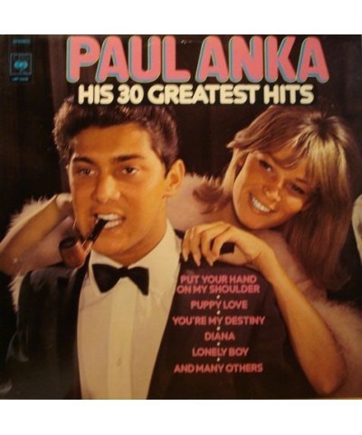 Paul Anka HIS GREATEST HITS Vinyl Record $6.45 Vinyl