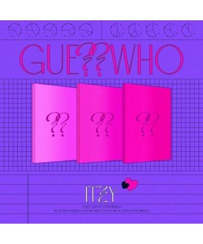 ITZY GUESS WHO CD $14.42 CD