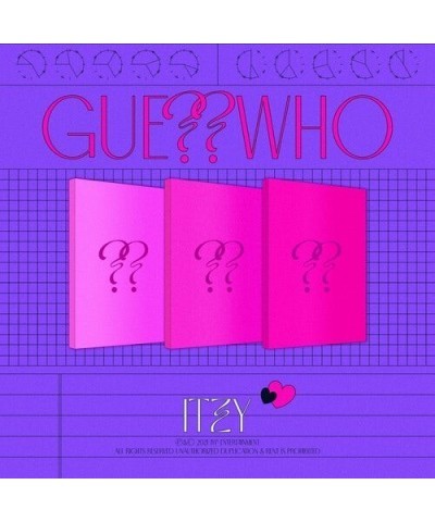 ITZY GUESS WHO CD $14.42 CD