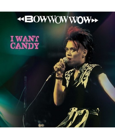 Bow Wow Wow I Want Candy Pink/Black Stripe Vinyl Record $9.63 Vinyl