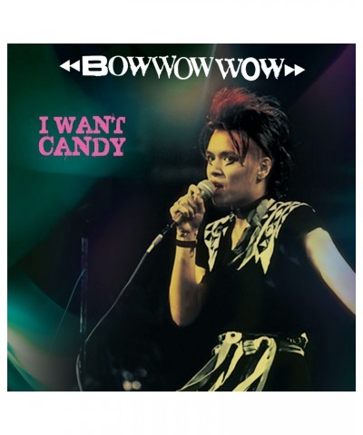 Bow Wow Wow I Want Candy Pink/Black Stripe Vinyl Record $9.63 Vinyl