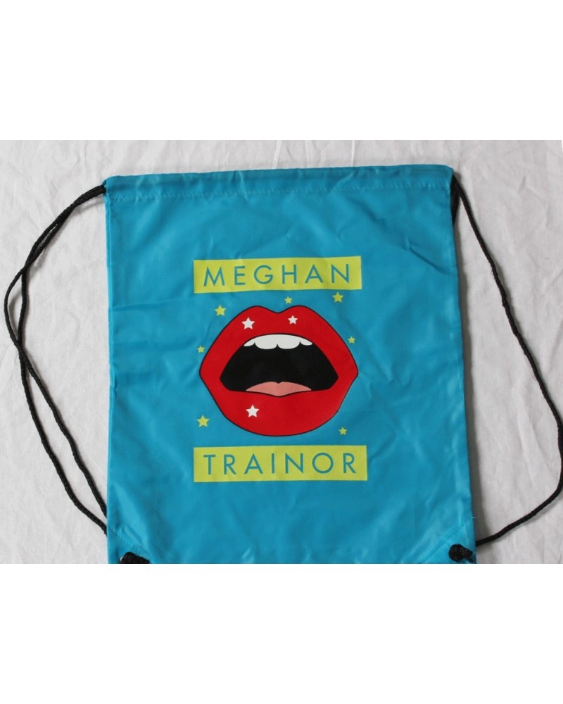 Meghan Trainor Drawstring Bag Aqua $12.39 Bags