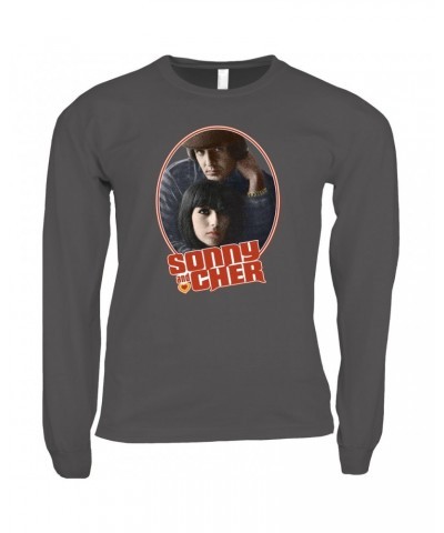 Sonny & Cher Long Sleeve Shirt | Retro Design Shirt $4.49 Shirts