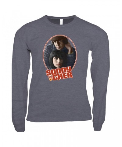 Sonny & Cher Long Sleeve Shirt | Retro Design Shirt $4.49 Shirts