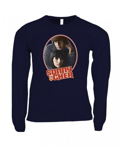 Sonny & Cher Long Sleeve Shirt | Retro Design Shirt $4.49 Shirts