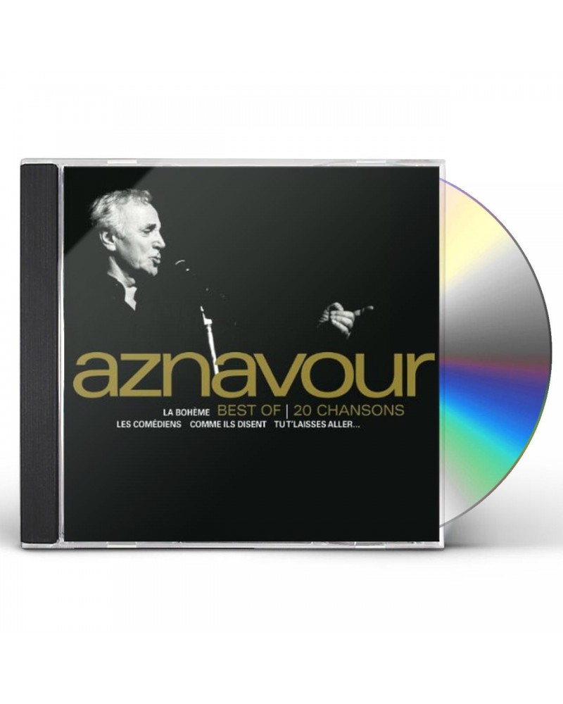 Charles Aznavour BEST OF 20 CHANSONS CD $7.74 CD