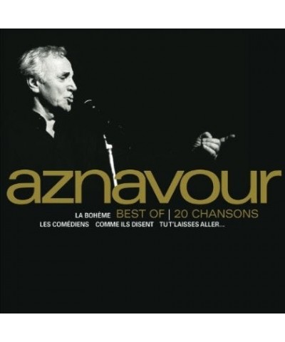 Charles Aznavour BEST OF 20 CHANSONS CD $7.74 CD