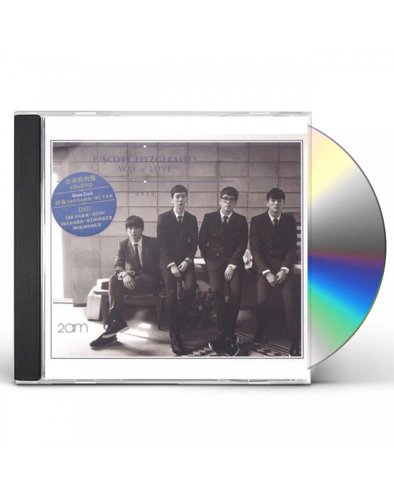 2AM F.SCOTT FITZGERALD'S WAY OF LOVE (ASIAN LIMITED) CD $13.47 CD