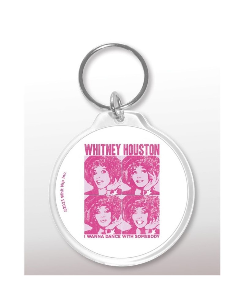 Whitney Houston Whitney Pop Art Keychain $26.45 Accessories