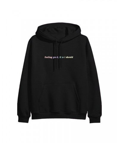 Surfaces Feeling Good Embroidered Hoodie - Black $8.54 Sweatshirts