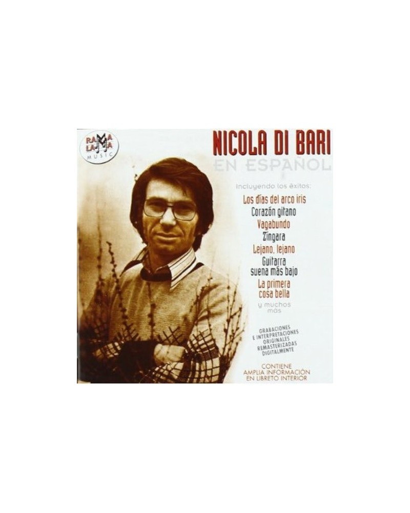 Nicola Di Bari SUS GRANDES EXITOS EN ESPANOL CD $13.60 CD