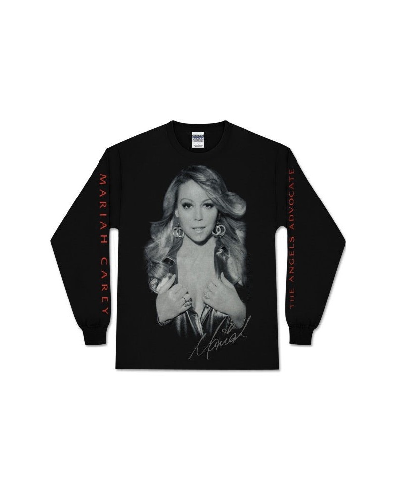 Mariah Carey Angel Longsleeve Black Tee $7.19 Shirts