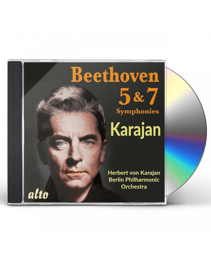 Herbert von Karajan BEETHOVEN: SYMPHONIES NOS. 5 & 7 CD $12.24 CD