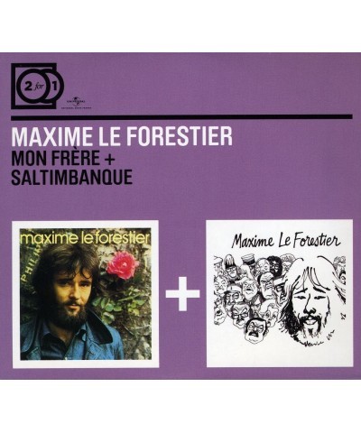 Maxime Le Forestier MON FRERE + SALTIMBANQUE CD $5.47 CD