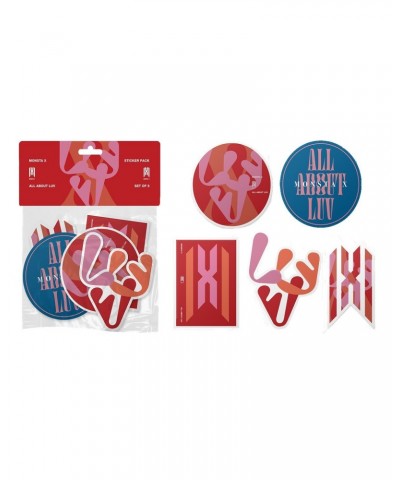 MONSTA X All About Luv Sticker Pack $13.27 Accessories