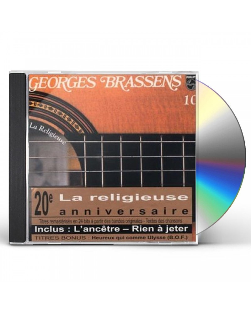 Georges Brassens LA RELIGIEUSE CD $11.79 CD