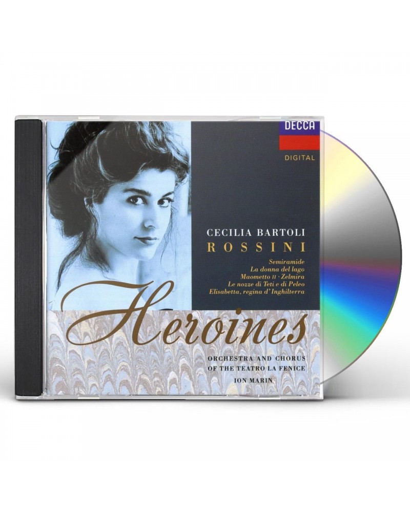 Cecilia Bartoli ROSSINI HEROINES CD $9.50 CD