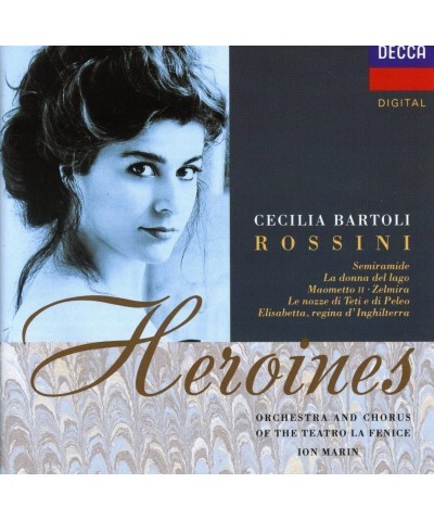 Cecilia Bartoli ROSSINI HEROINES CD $9.50 CD