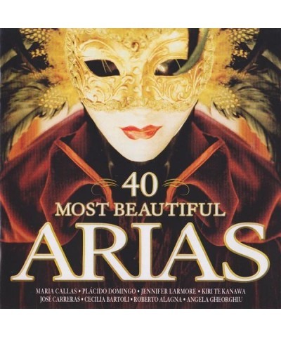 Various Artists 40 MOST BEAUTIFUL ARIAS CD $7.87 CD