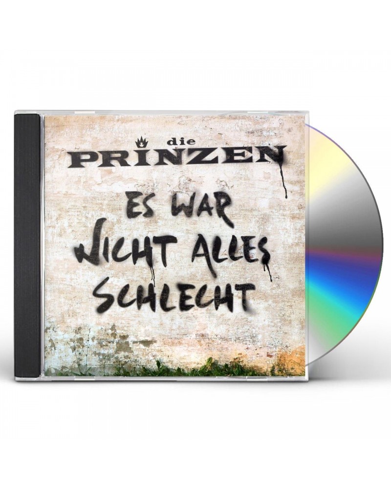 Die Prinzen ES WAR NICHT ALLES SCHLECHT CD $10.20 CD