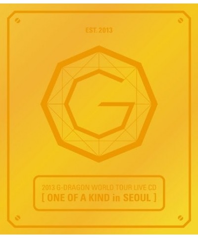 G-DRAGON ONE OF A KIND IN SEOUL CD $15.35 CD