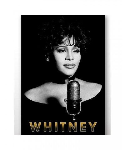 Whitney Houston Microphone 2x3" Magnet $9.74 Decor
